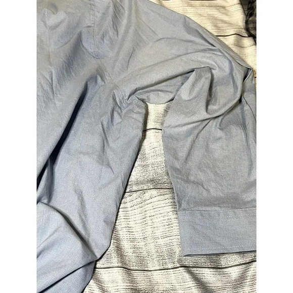 Winston Shirt Men’s 5XLT Tall Blue Long Sleeve Button‎ Down - Picture 4 of 5